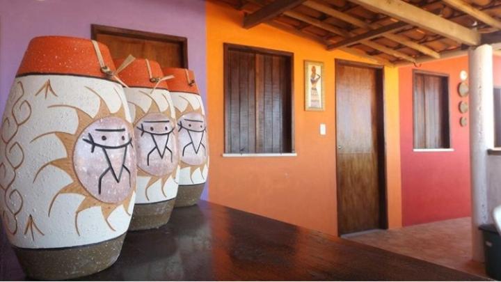 Pousada E Hostel Muiraquita Canoa Quebrada Exteriör bild